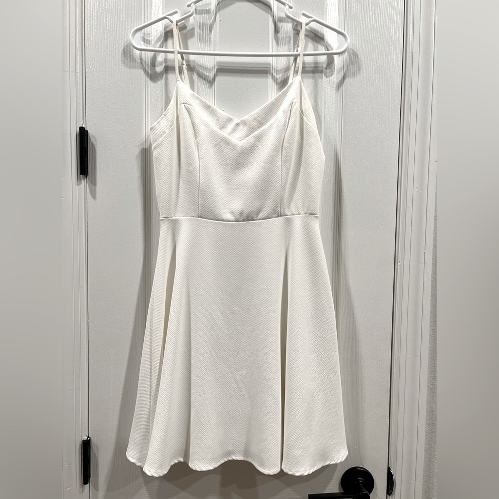 White boutique dress